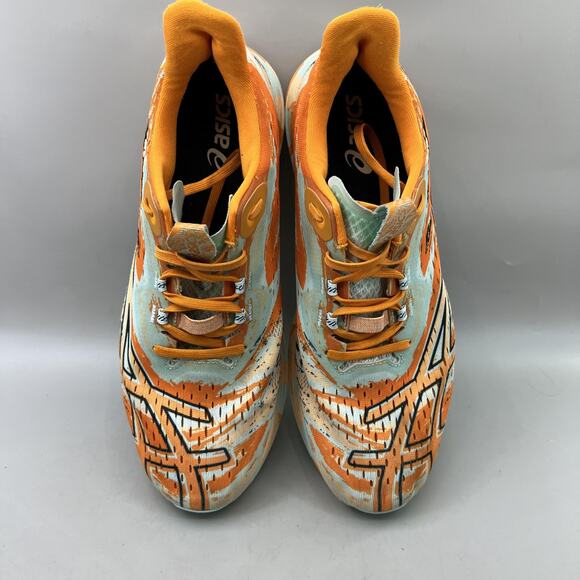 Asics Noosa Tri 15 Running Shoes Men Size 12 Orange Blue Triathlon Low Sneakers - Picture 5 of 8